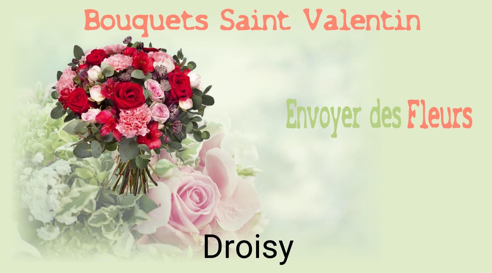 Roses de Saint-Valentin livrées à Droisy